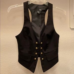 Black Snazzy Vest